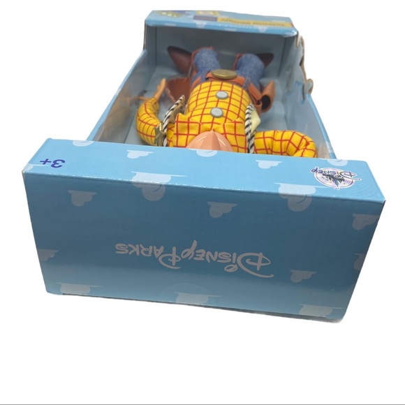 Disney Parks Talking Woody Doll Toy Story Figure Cowboy Andy - Picture 4 of 6